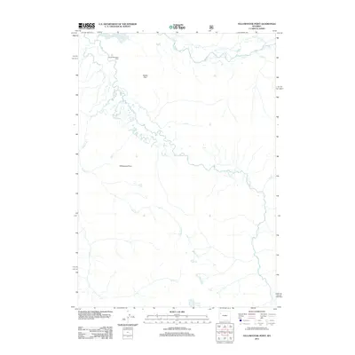 2012 Map of Yellowstone Point, 2012 Print