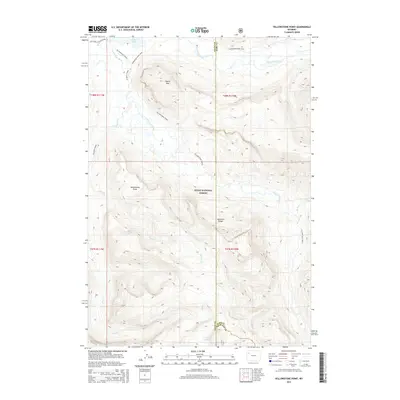 2015 Map of Yellowstone Point, 2015 Print