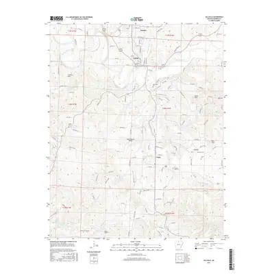 2017 Map of Yellville, 2017 Print