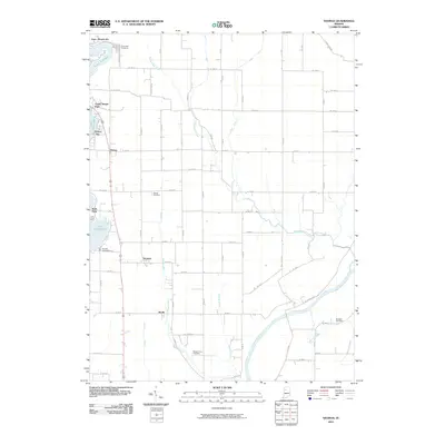 2010 Map of Yeoman, 2010 Print