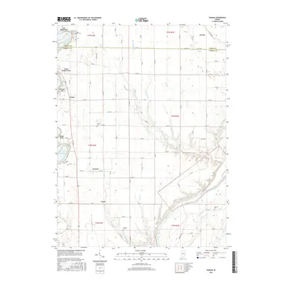 2016 Map of Yeoman, 2016 Print