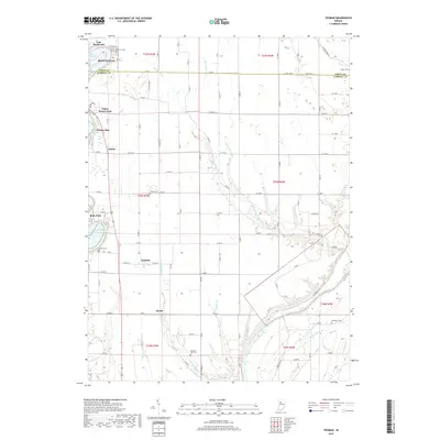 2019 Map of Yeoman, 2019 Print