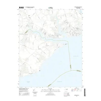 2016 Map of Yeopim River, 2016 Print