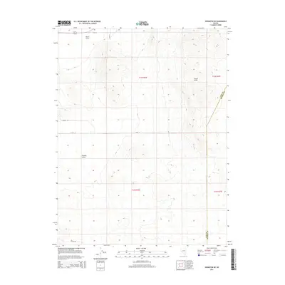 2014 Map of Yerington NE, 2014 Print