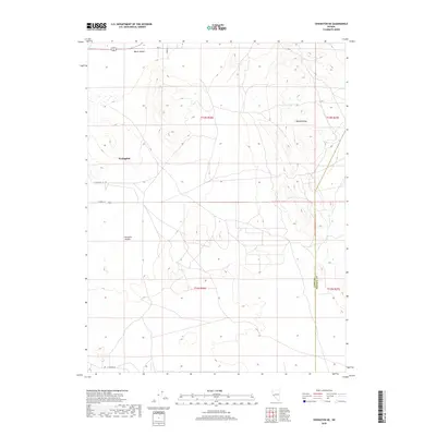 2018 Map of Yerington NE, 2018 Print