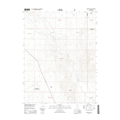 2014 Map of Yerington SE, 2014 Print