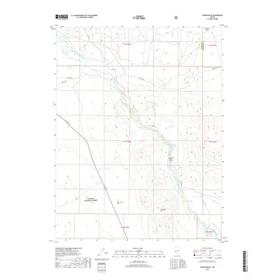 2018 Map of Yerington SE, 2018 Print