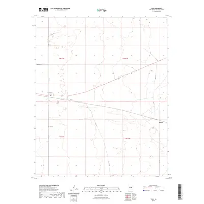 2023 Map of Yeso, 2023 Print