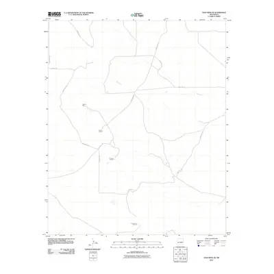 2010 Map of Yeso Mesa SE, 2010 Print