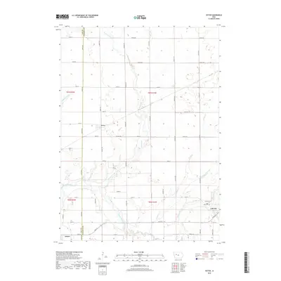2018 Map of Yetter, 2018 Print