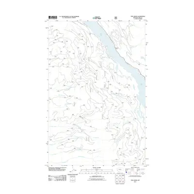 2011 Map of Yew Creek, 2011 Print