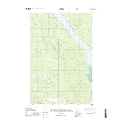 2020 Map of Yew Creek, 2020 Print