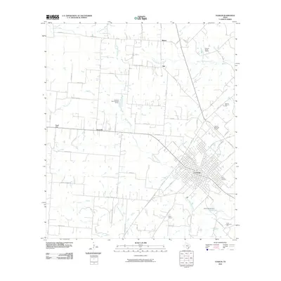 2010 Map of Yoakum, 2010 Print