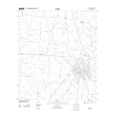 2013 Map of Yoakum, 2013 Print
