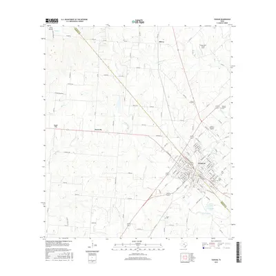 2016 Map of Yoakum, 2016 Print