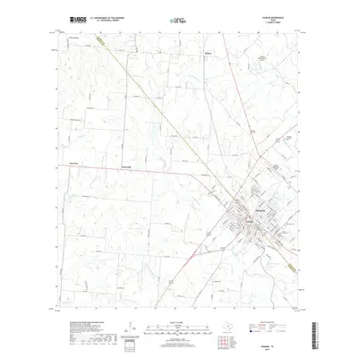 2019 Map of Yoakum, 2019 Print