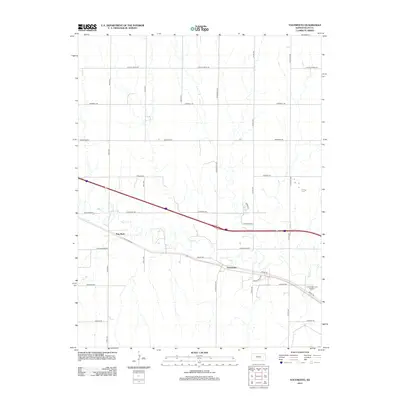 2012 Map of Yocemento, 2012 Print