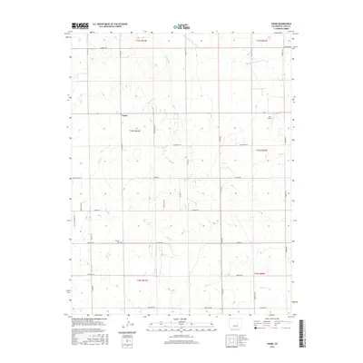 2016 Map of Yoder, 2016 Print
