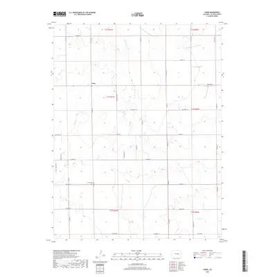 2019 Map of Yoder, 2019 Print