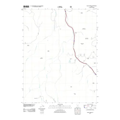 2011 Map of Yogo Creek, 2011 Print