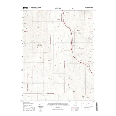 2014 Map of Yogo Creek, 2014 Print