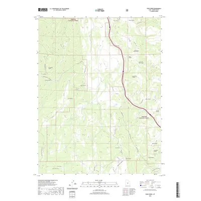 2020 Map of Yogo Creek, 2020 Print