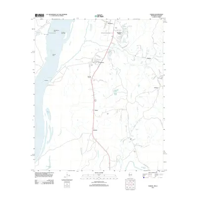 2012 Map of Yokena, 2012 Print