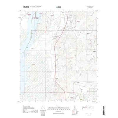 2020 Map of Yokena, 2020 Print