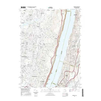 2016 Map of Yonkers, 2016 Print
