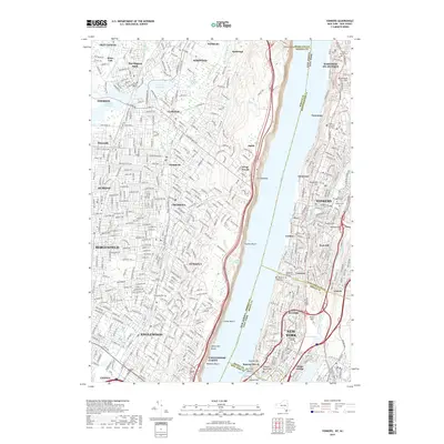 2019 Map of Yonkers, 2019 Print