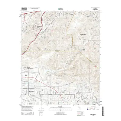 2015 Map of Yorba Linda, 2015 Print