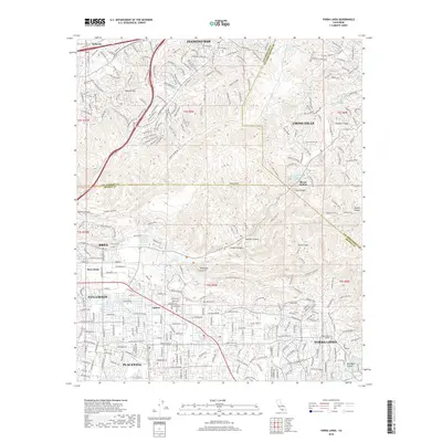 2018 Map of Yorba Linda, 2018 Print