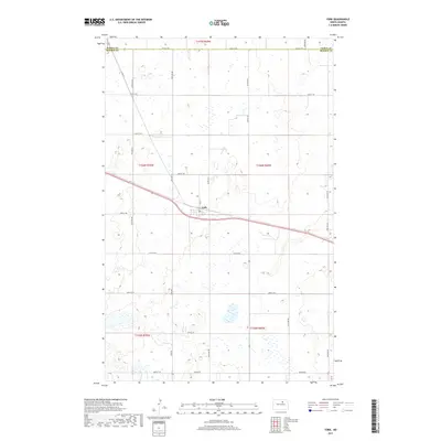 2017 Map of York, 2017 Print