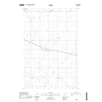 2020 Map of York, 2020 Print