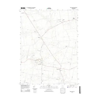 2013 Map of York Center, 2013 Print