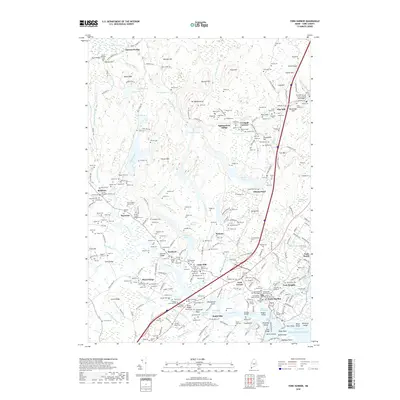 2018 Map of York Harbor, 2018 Print