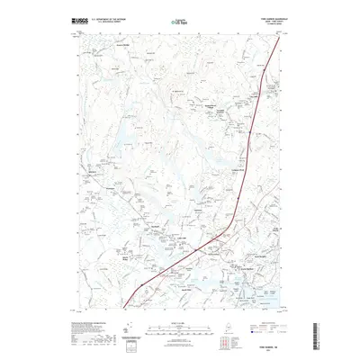 2021 Map of York Harbor, 2021 Print