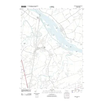 2010 Map of York Haven, 2010 Print