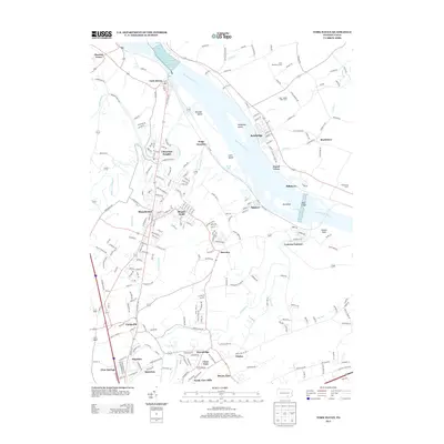 2013 Map of York Haven, 2013 Print