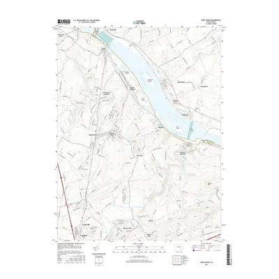 2016 Map of York Haven, 2016 Print