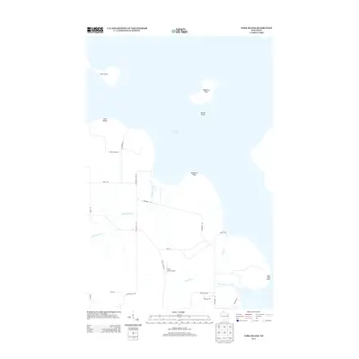 2013 Map of York Island, 2013 Print