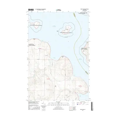 2015 Map of York Island, 2015 Print