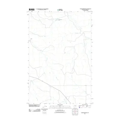 2011 Map of York Reservoir, 2011 Print