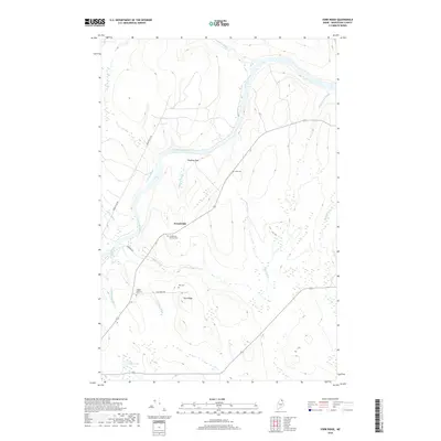 2018 Map of York Ridge, 2018 Print