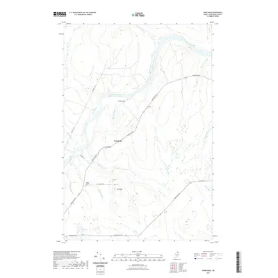 2021 Map of York Ridge, 2021 Print