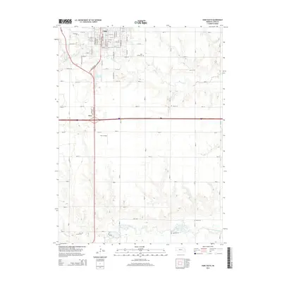 2014 Map of York South, 2014 Print