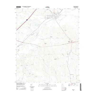 2014 Map of York, 2014 Print