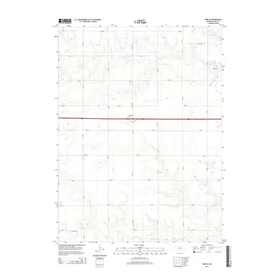 2014 Map of York SW, 2014 Print