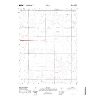 2017 Map of York SW, 2017 Print
