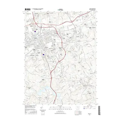 2016 Map of York, 2016 Print